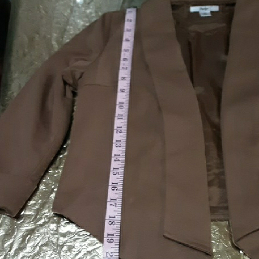 Papaya Camel Brown Women's Blazer Vintage - Picture 11 of 12